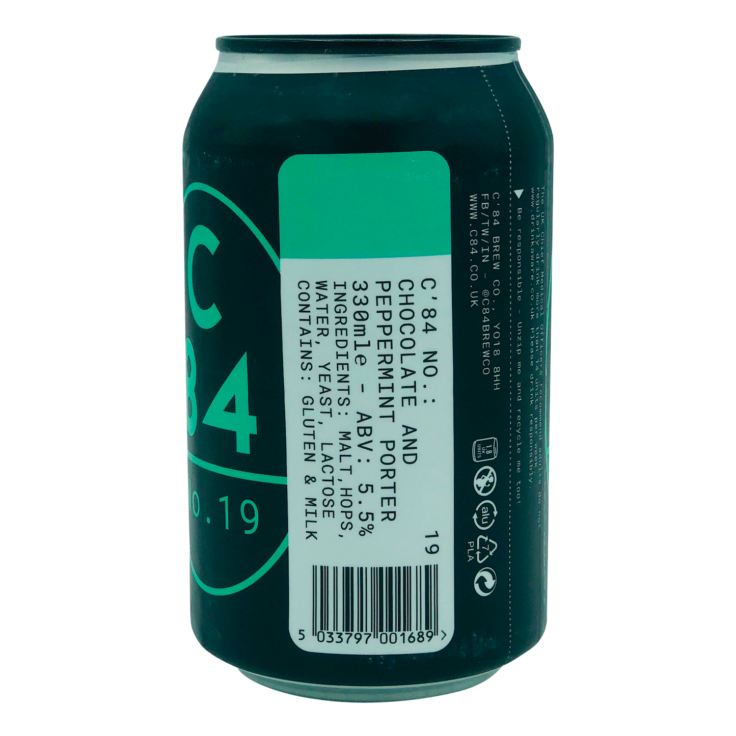 C'84 Brew Co. - Project 19 - Chocolate and Peppermint