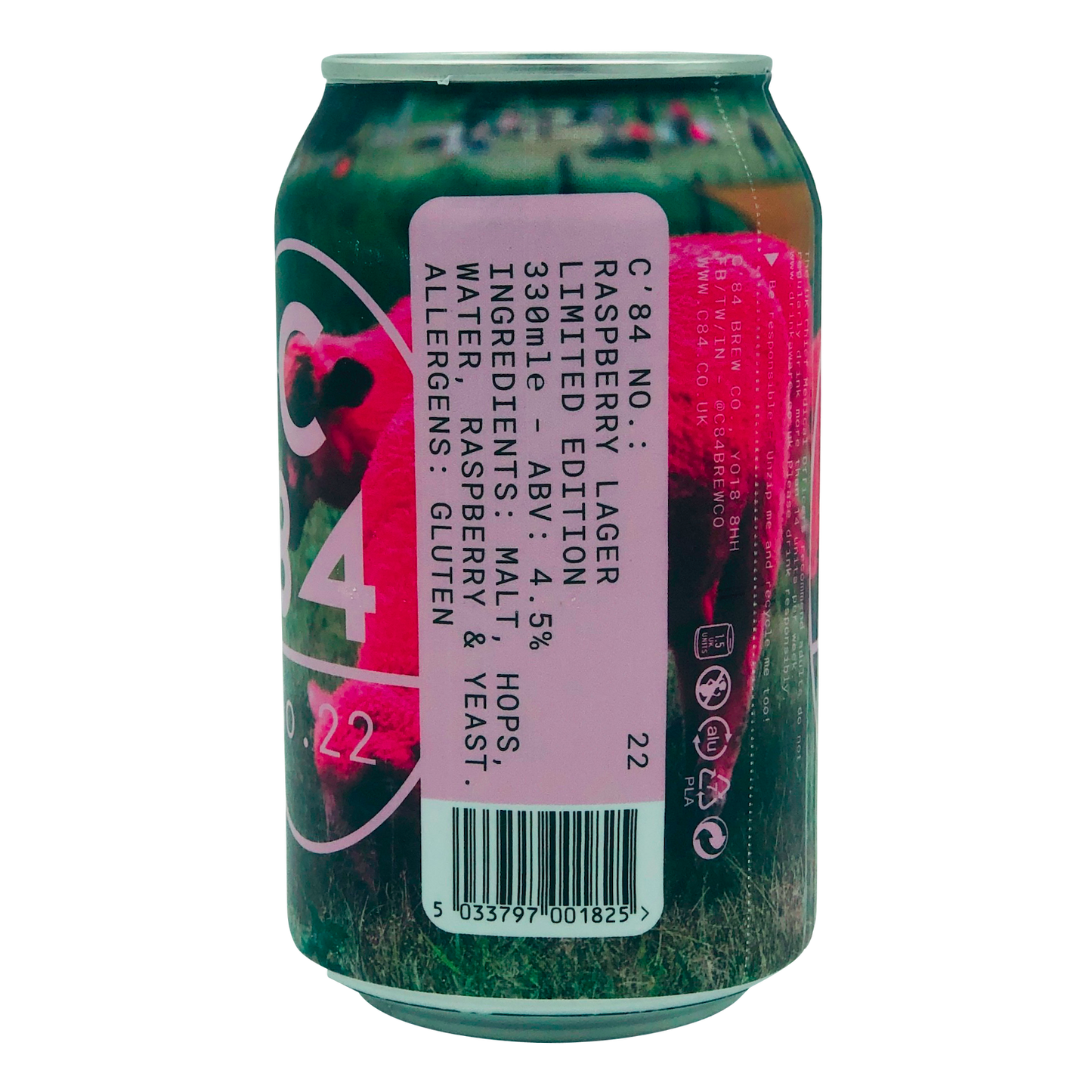 C'84 Brew Co. - Project 22 - Raspberry Lager