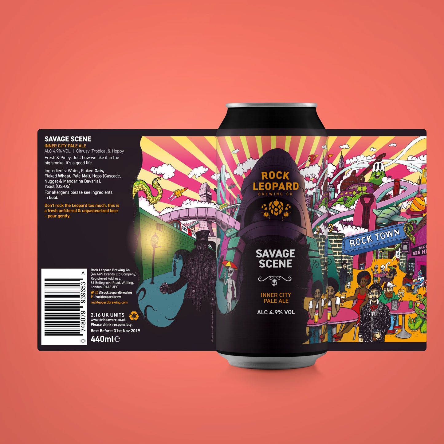 Savage Scene Inner City Pale Ale