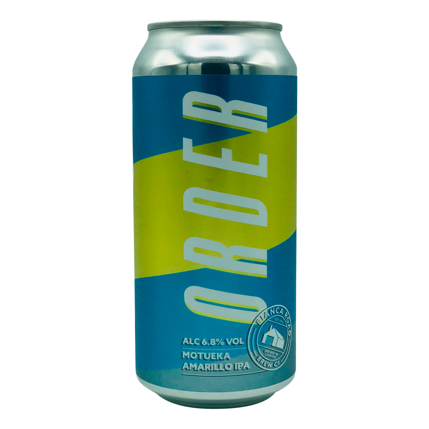 Order Craft Beer from Bianca Road Brew Co Brewery in London 440ml Blue and Yellow 440ml can of IPA India Pale Ale 