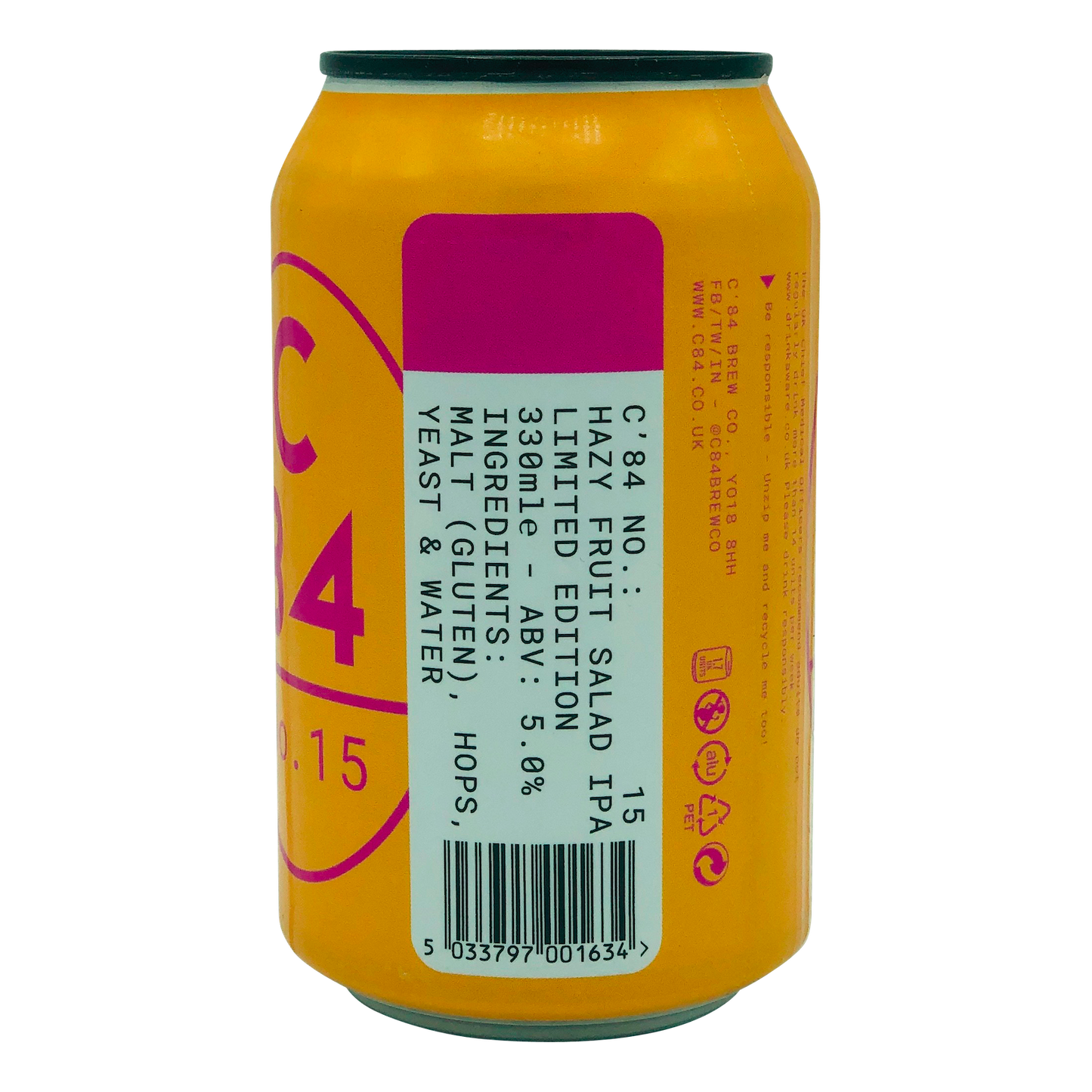C‘84 Brew Co. - Project 15 - Fruit Salad IPA