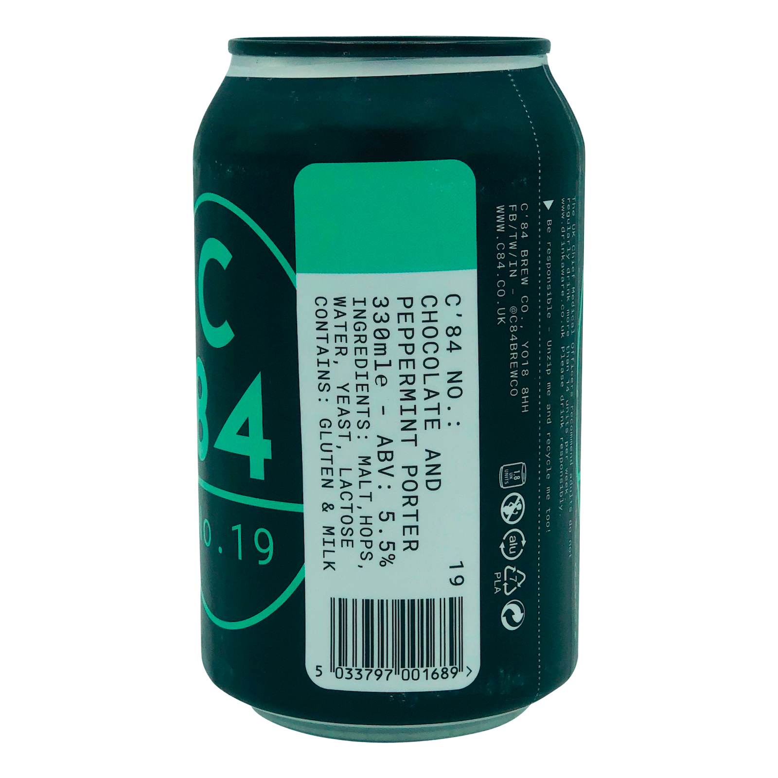 C'84 Brew Co. - Project 19 - Chocolate and Peppermint