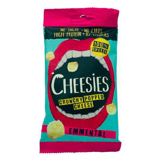 Cheesies - Crunchy Popped Cheese - Emmental 