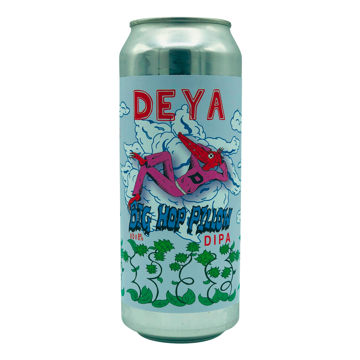 500ml Can of DEYA Brewery Big Hop Pillow Double India Pale Ale DIPa Craft Beer