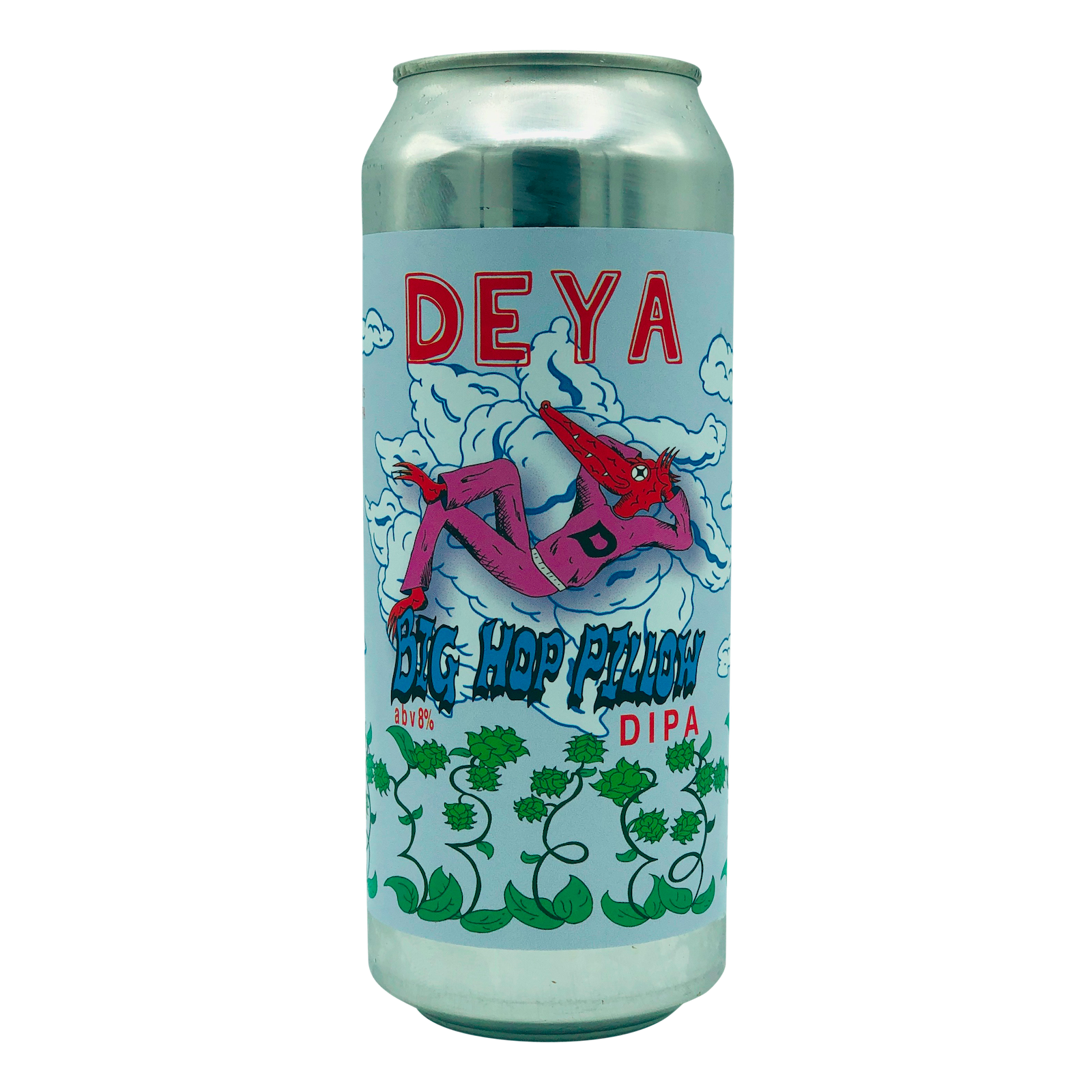 500ml Can of DEYA Brewery Big Hop Pillow Double India Pale Ale DIPa Craft Beer