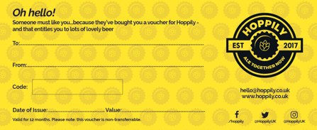 Gift of 6-month Hoppily Club Membership