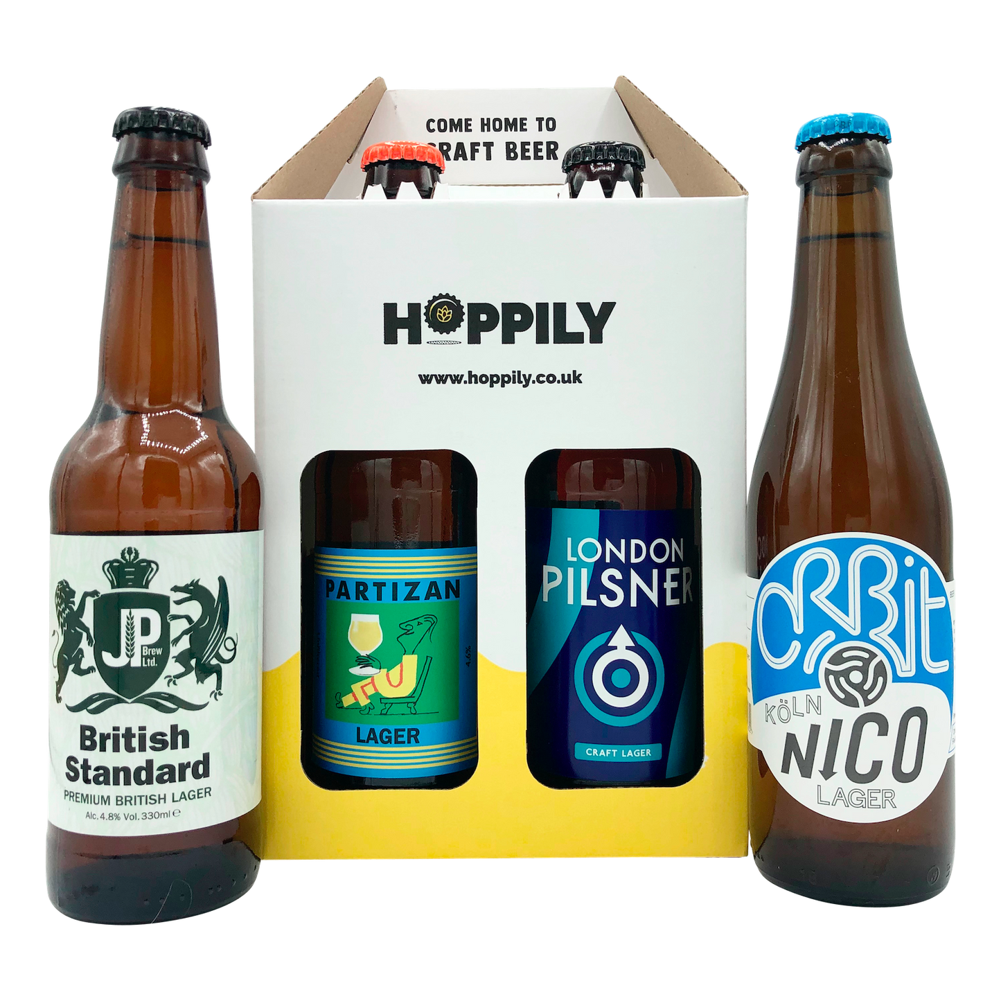 Craft Lager Box Set - 4 x 330ml