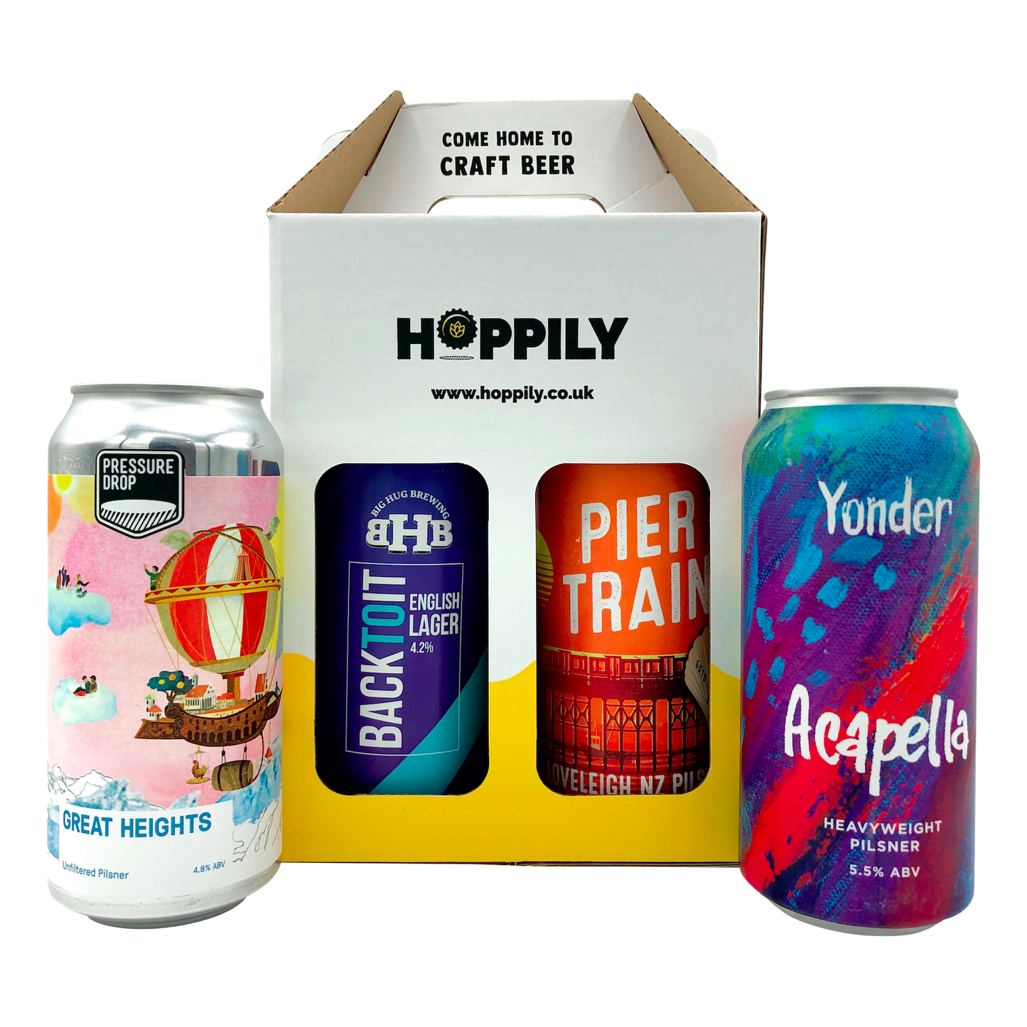 Craft lager pack - 4 x 440ml cans