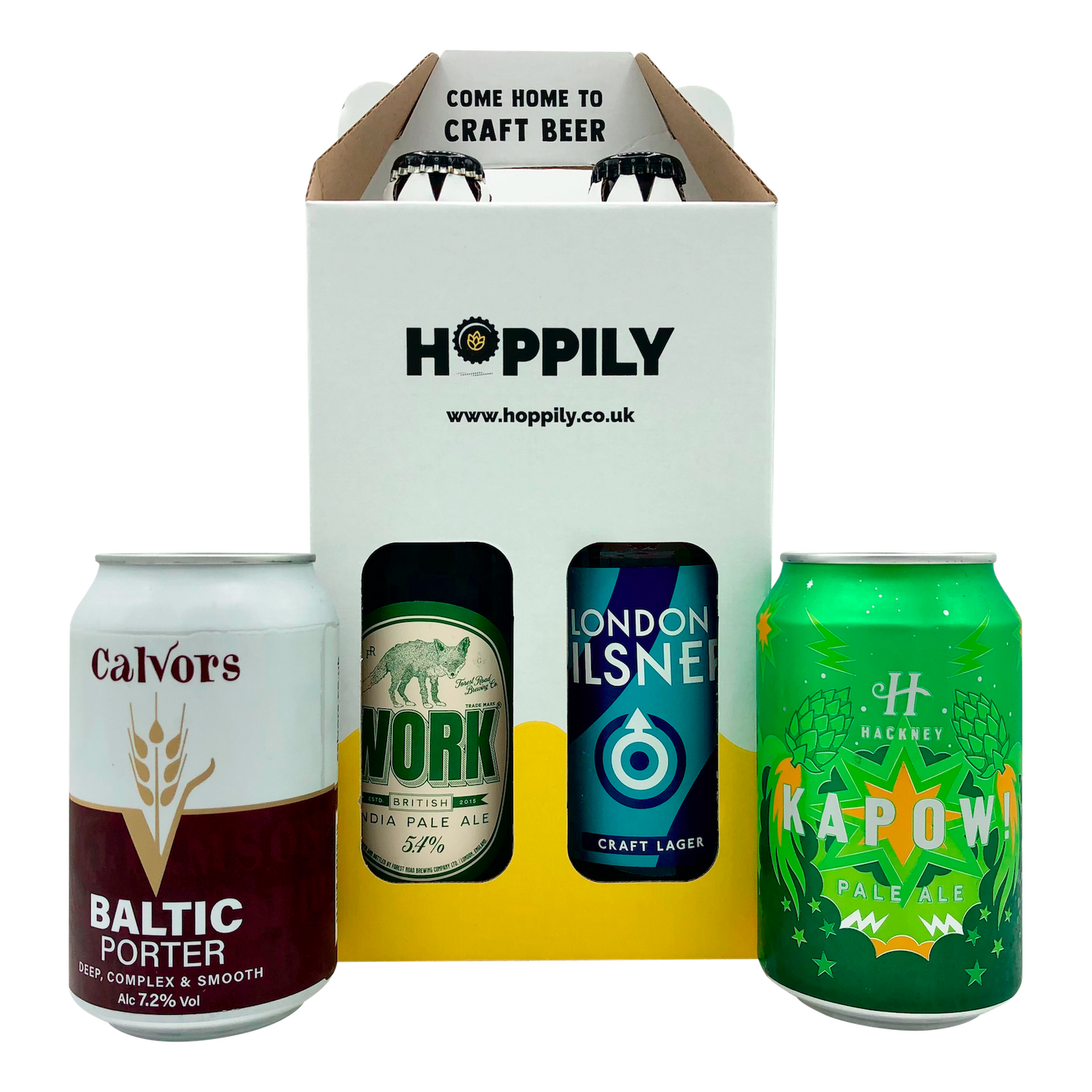 Vegan beers - 4 x 330ml