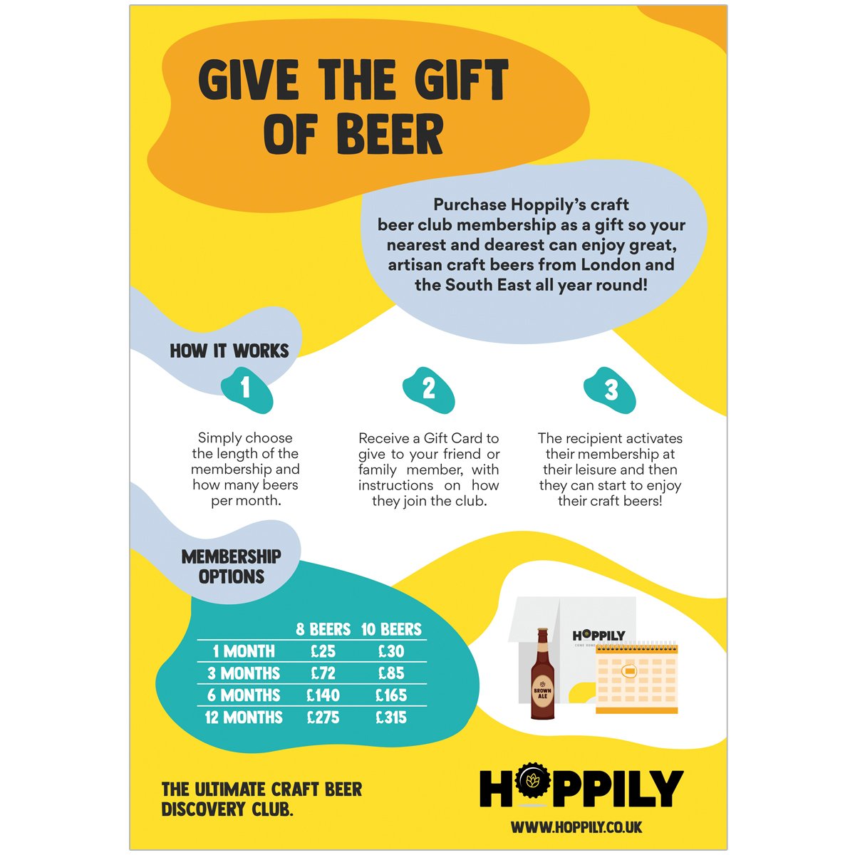 Gift of 1-month Hoppily Club Membership