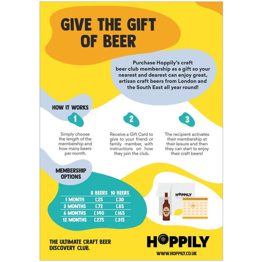 Gift of 3-month Hoppily Club Membership