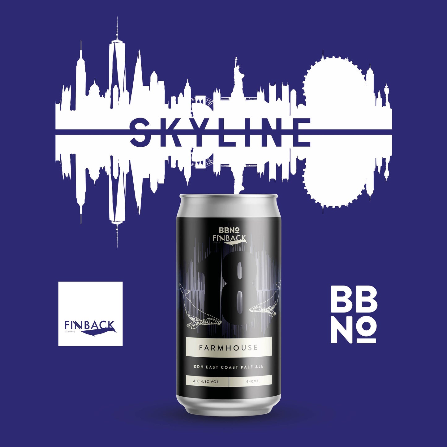 SKYLINE - London and New York limited edition collab (V)