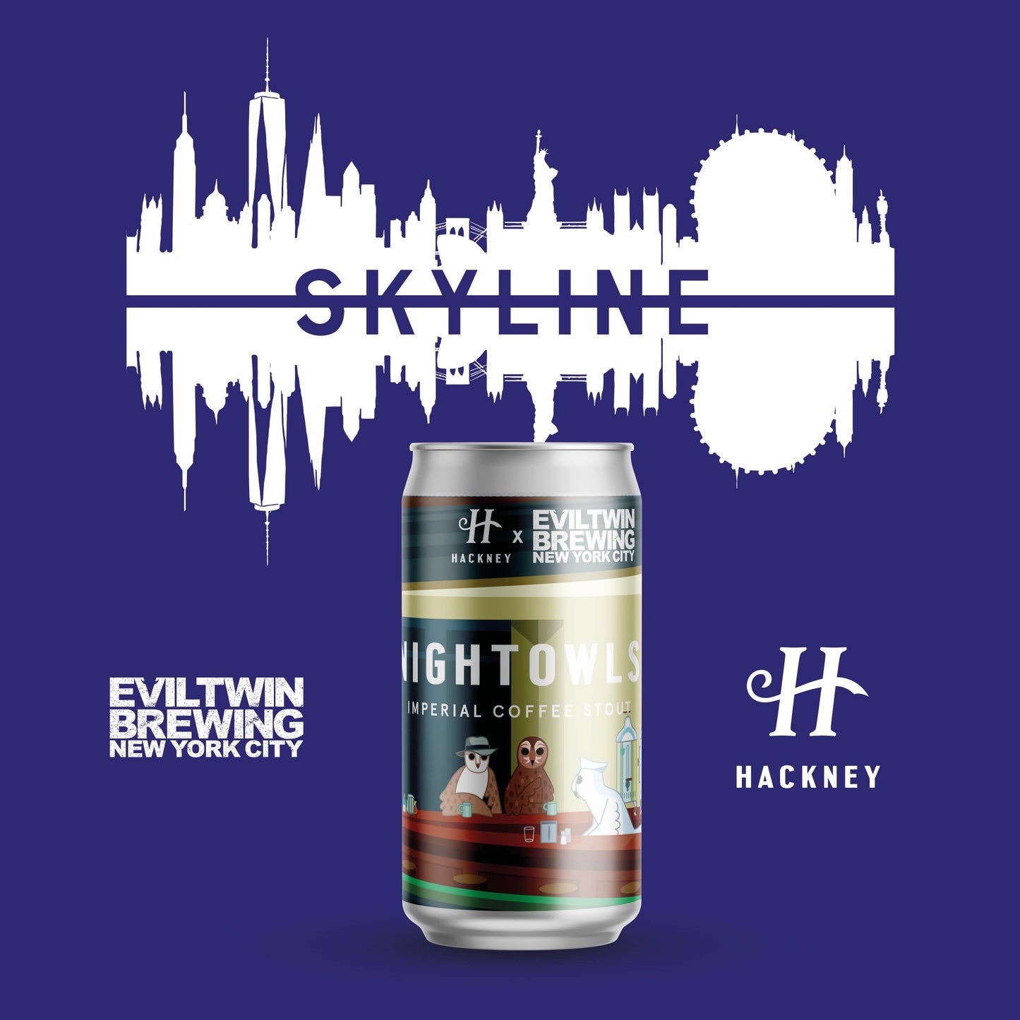 SKYLINE - London and New York limited edition collab (V)