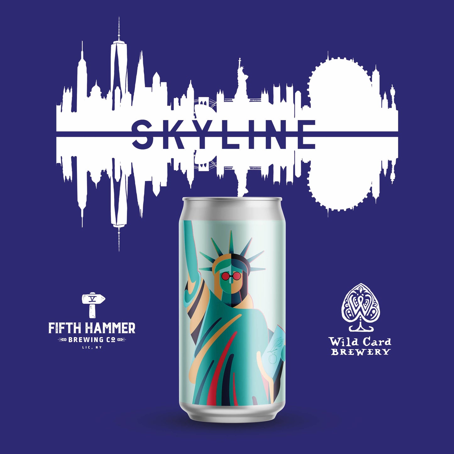 SKYLINE - London and New York limited edition collab (V)