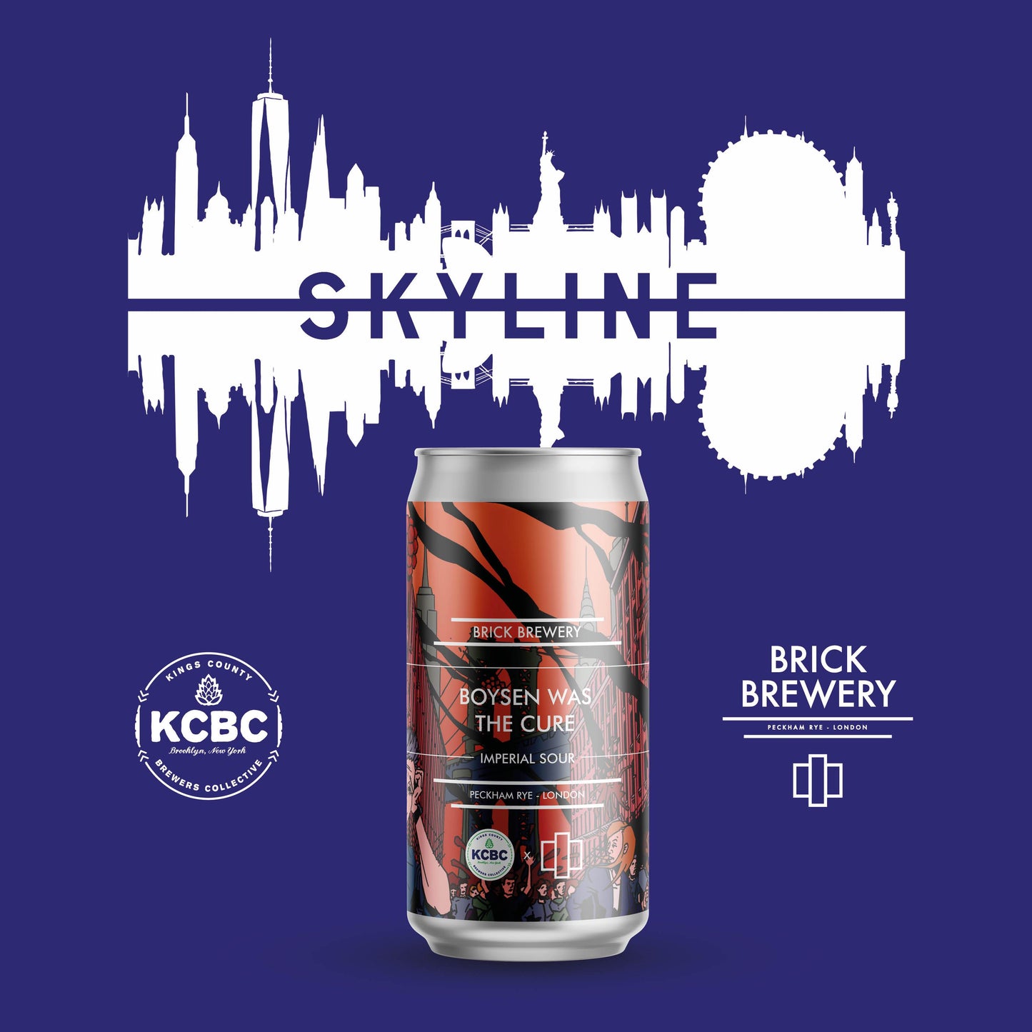 SKYLINE - London and New York limited edition collab (V)