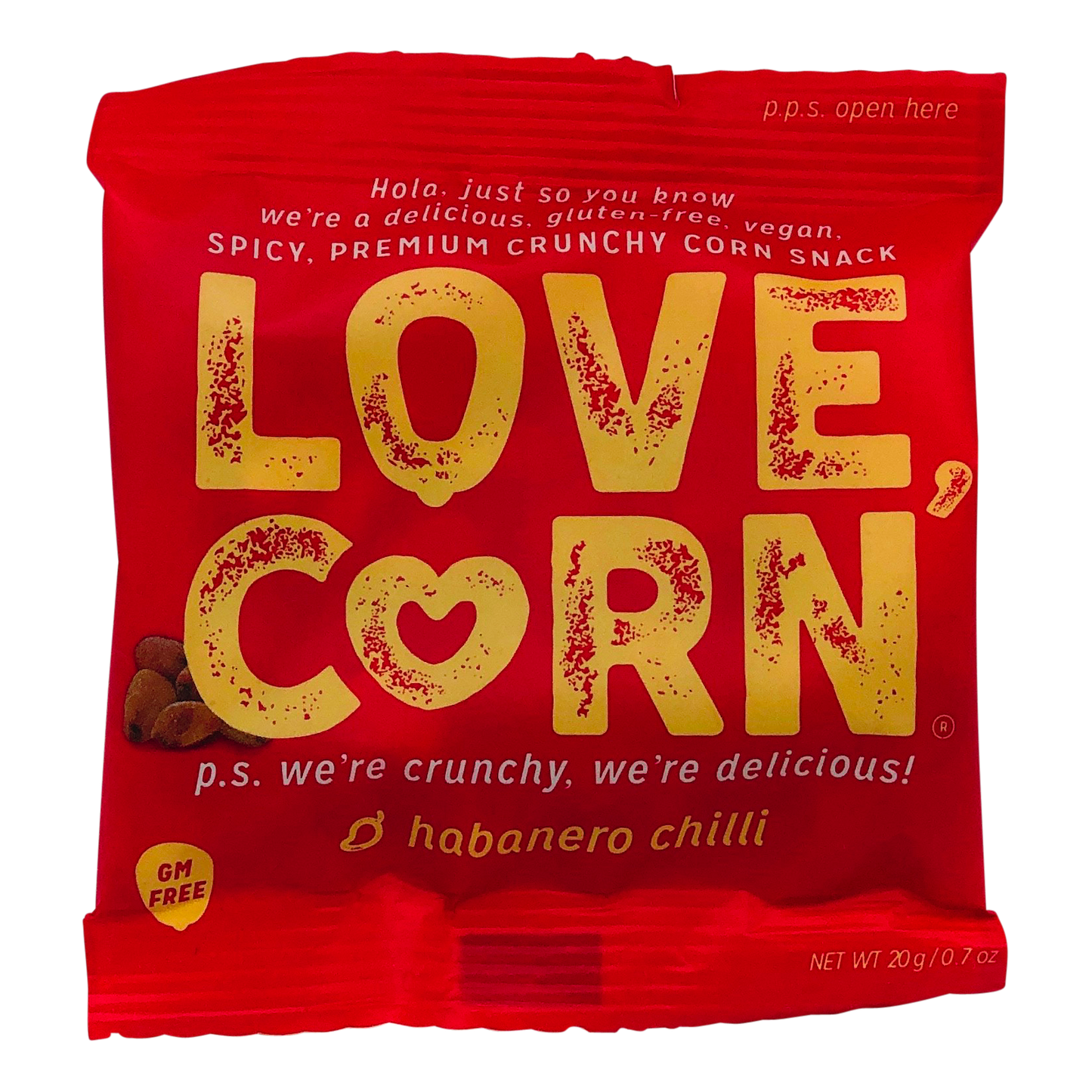 Habanero Chilli Crunchy Corn (V) (GF)