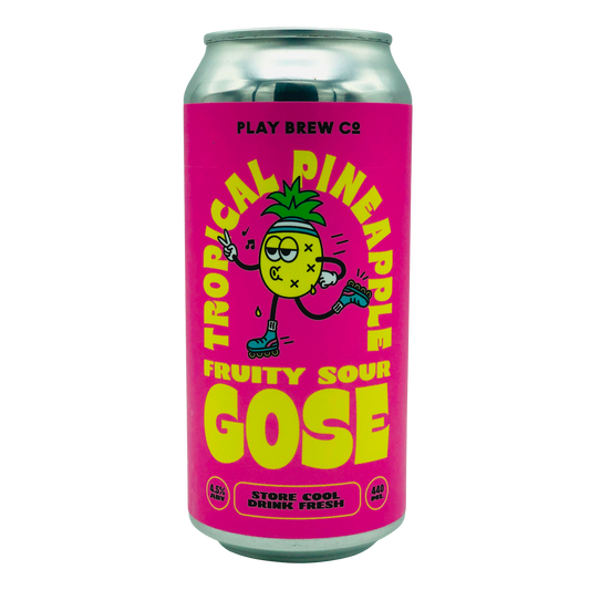 Play Brew Co - Tropical Pineapple Fruity Sour Gose
