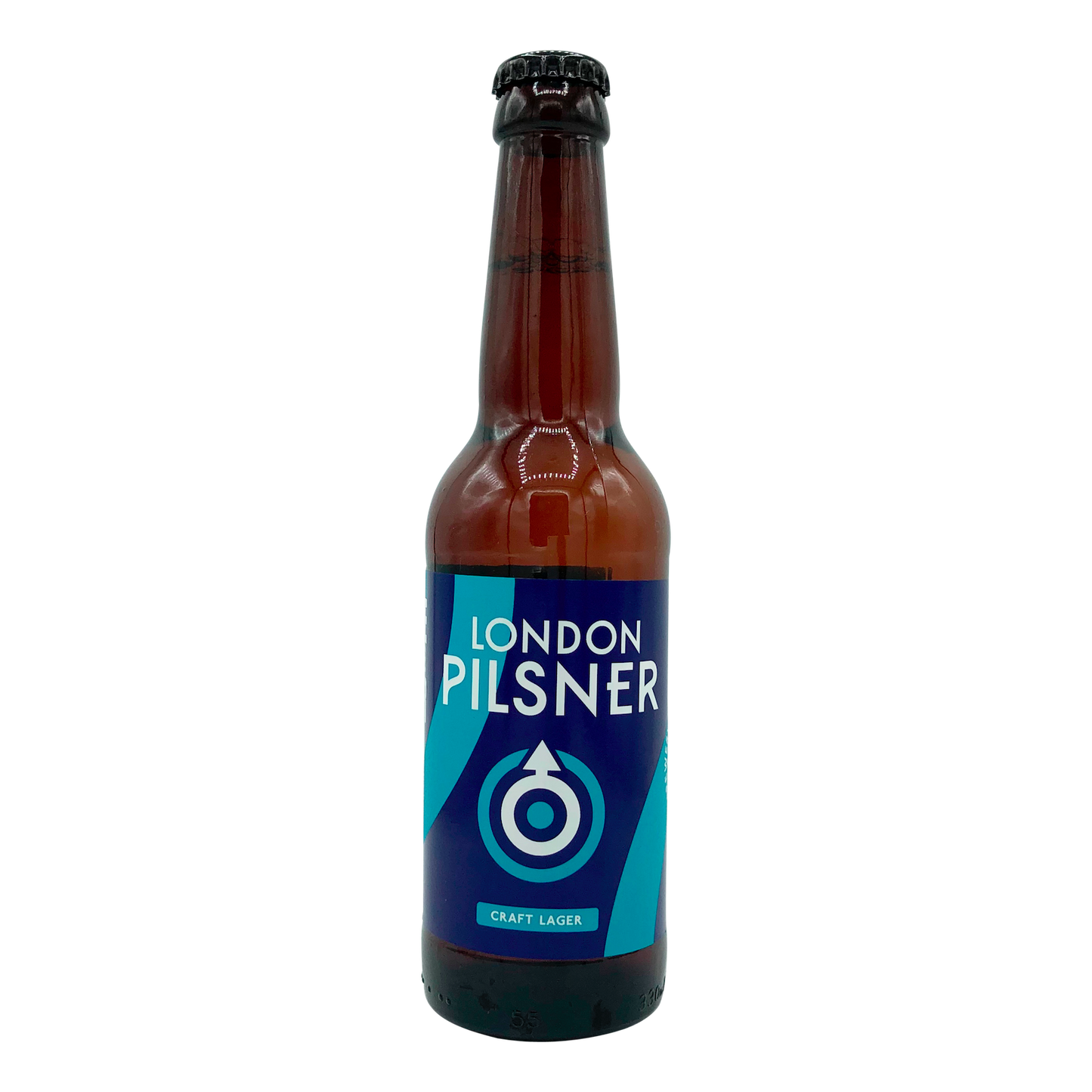 Portobello Brewing Company Pilsner Lager Craft Beer 330ml Bottle Brewed in London