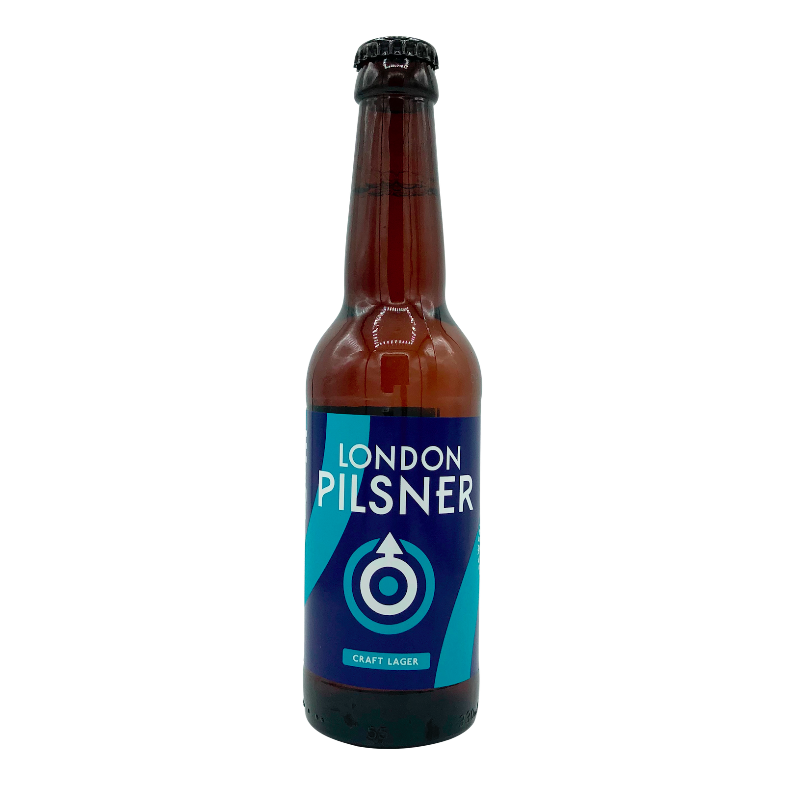 Portobello Brewing Company Pilsner Lager Craft Beer 330ml Bottle Brewed in London