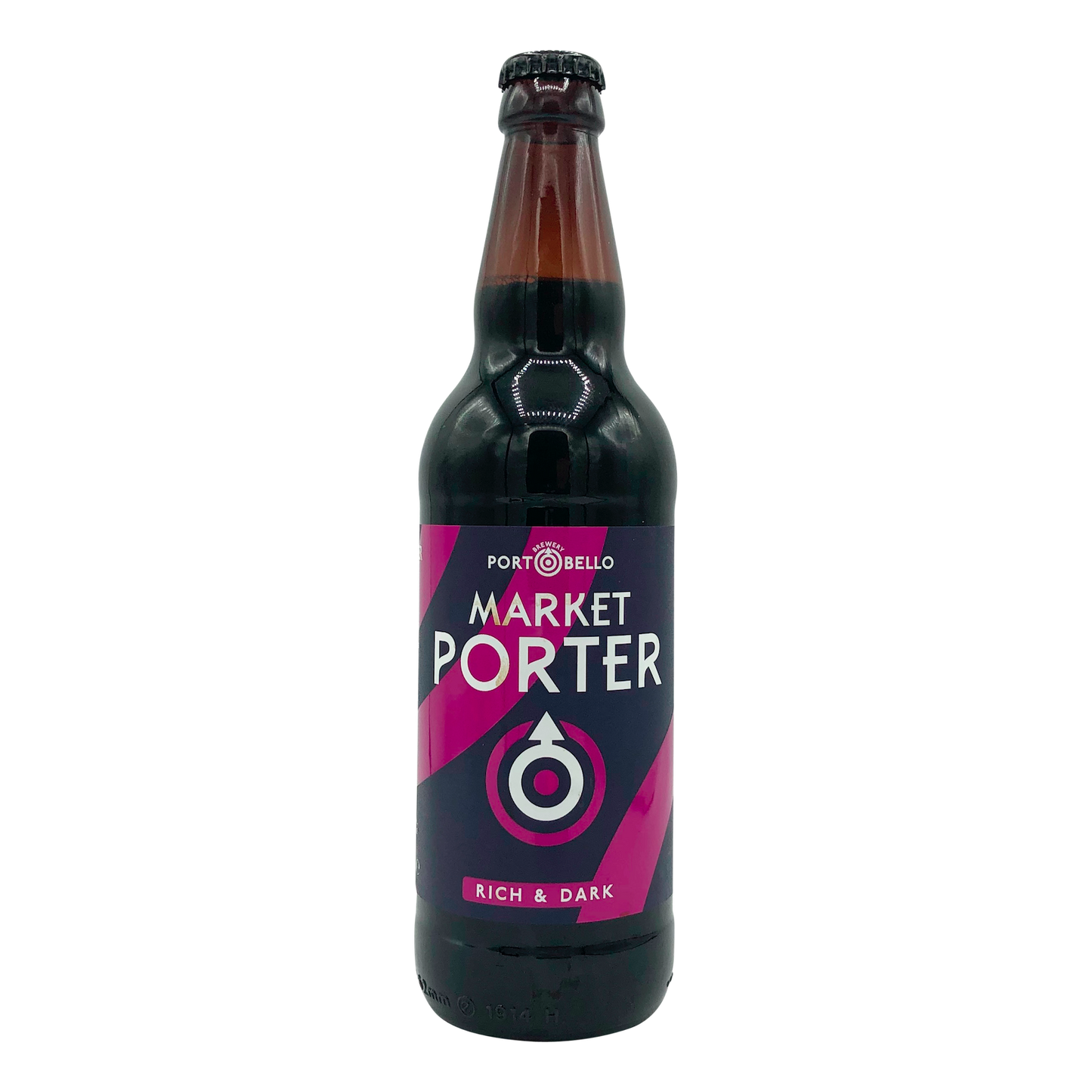 Craft Beer Dark Beer Portobello Brewing company Market Porter purple 500ml Bottle brewed in London