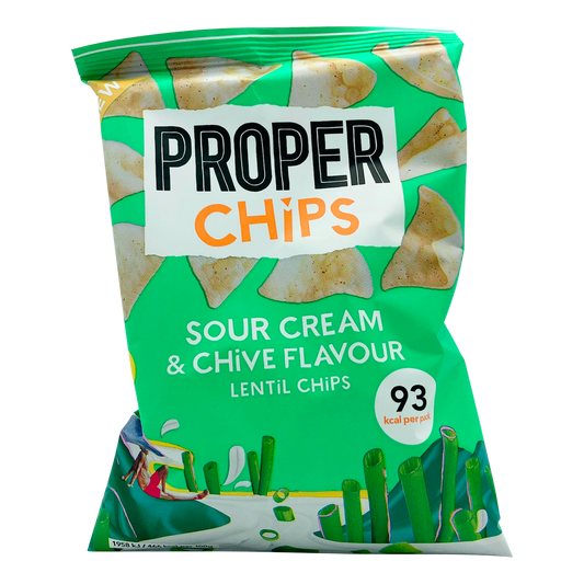 Sour Cream & Chive Lentil Chips (V) (GF)