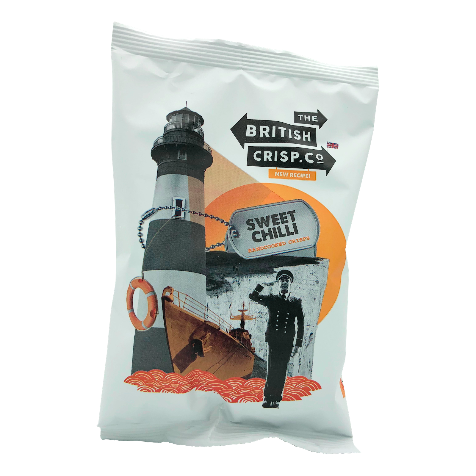Packet of The British Crisp Co Sweet Chilli Handcooked Crisps
