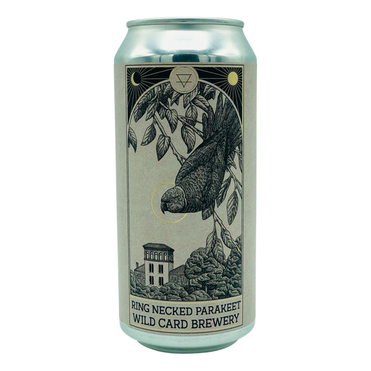 Wild Card Brewery Craft Beer Ring Necked Parakeet Belgian Pale Ale - Vegan Friendly