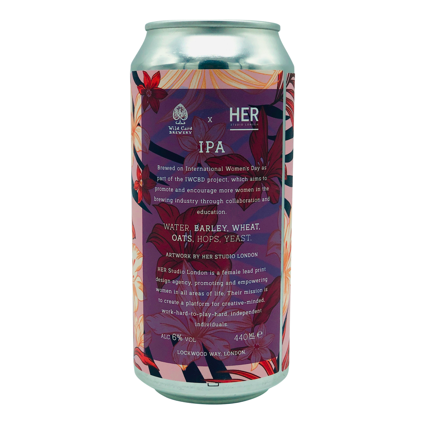 Wild Card Brewery x HER - IWD IPA