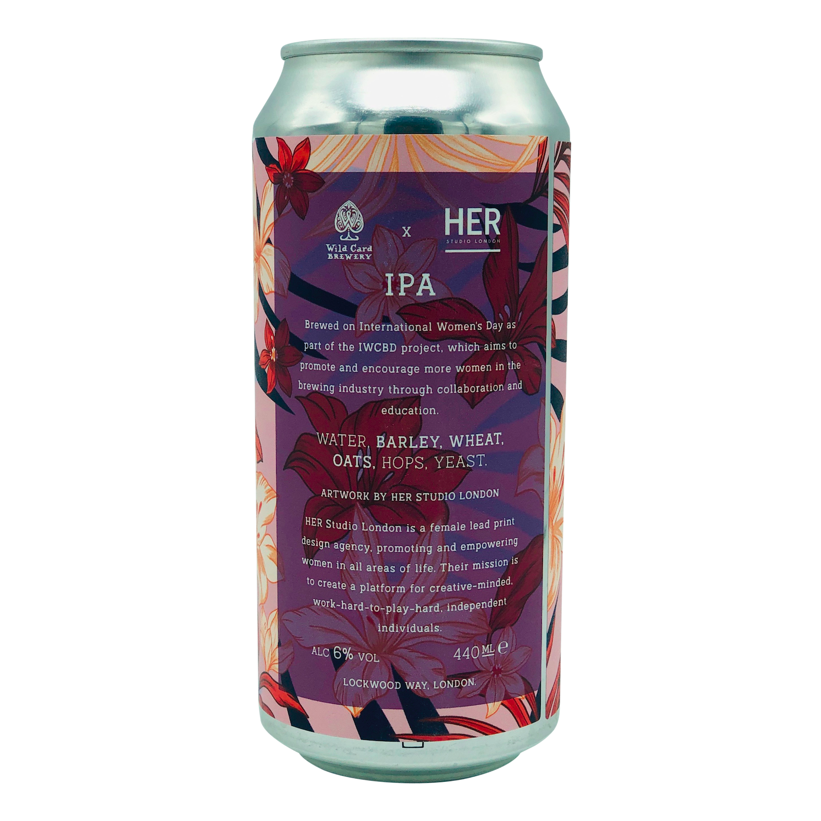 Wild Card Brewery x HER - IWD IPA