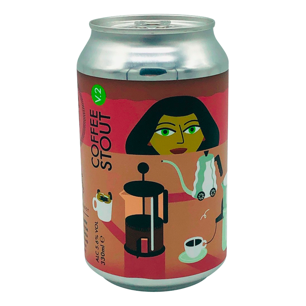 Wylde Sky Coffee Stout Craft Beer 330ml Can vegan 