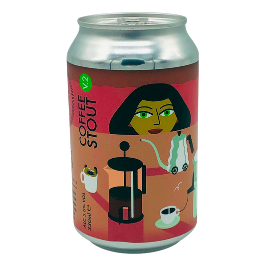 Wylde Sky Coffee Stout Craft Beer 330ml Can vegan 